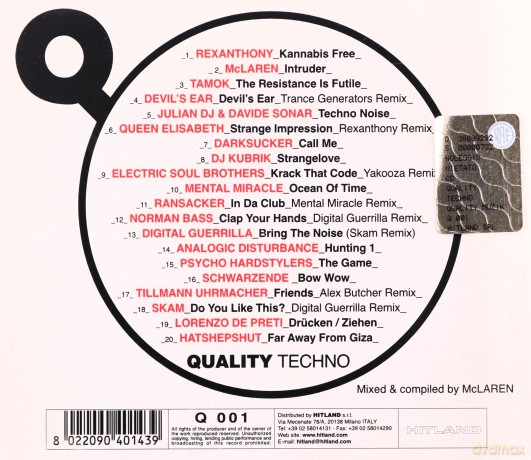 Quality Techno [CD]