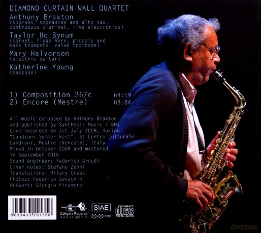 Anthony Braxton: Quartet (Mestre) 2008 [CD]