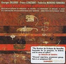 Delerue-Constant-Moreno: Quatuor De Guitares De Versail [CD]