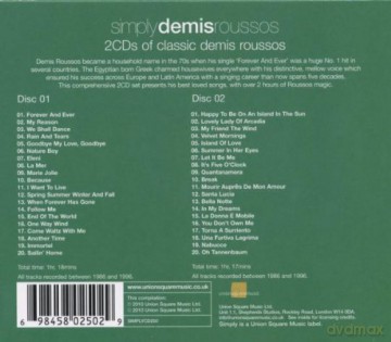 Demis Roussos: Simply Demis Roussos [2CD]