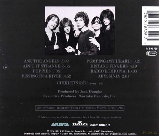 Patti Smith: Radio Ethiopia [CD]