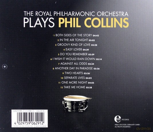 Royal Philharmonic Orchestra Plays Phil Collins [CD]