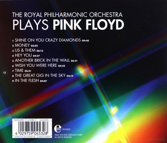 Royal Philharmonic Orchestra RPO plays Pink Floyd [CD]