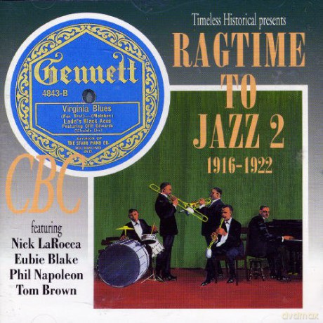 Ragtime Jazz V.2 1916-22 [CD]