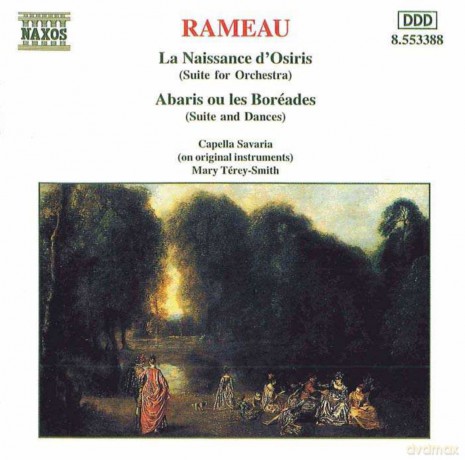 J.P. Rameau: Rameau: La Naissance d'osiris Suite [CD]