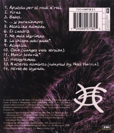 Heroes Del Silencio: Rarezas [CD]