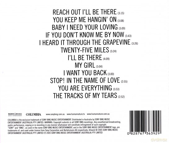 Human Nature: Reach Out: The Motown Record [CD]