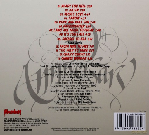 Killer: Ready for Hell [CD]