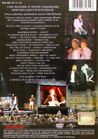 Cliff Richard: Castles in The Air [DVD]