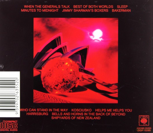 Midnight Oil: Red Sails In The Sunset [CD]