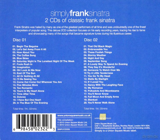 Frank Sinatra: Simply [2CD]