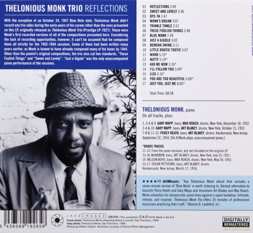 Monk Thelonious: Reflections -Bonus Tr- [CD]