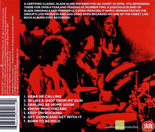 Slade: Alive! [CD]