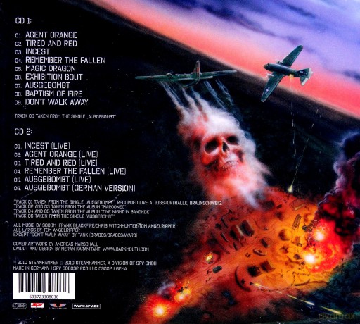 Sodom: Agent Orange Special Edition (digipack) [2CD]