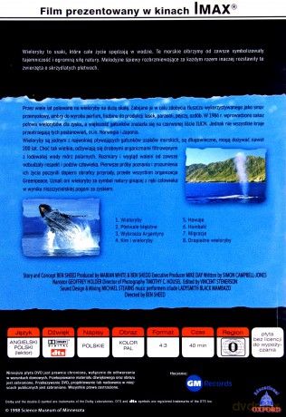 Imax - Wieloryby giganty głębin [DVD]