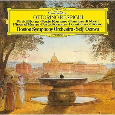 Seiji Ozawa: Respighi: Roman Trilogy Etc. [CD]