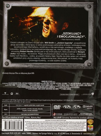 Jestem legendą (Wybrańcy Mocy) (booklet) [DVD]