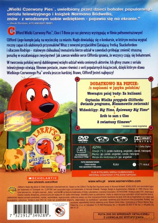 Pakiet na Dzień Dziecka: Scooby-Doo i Mumia / Wielka przygoda Clifforda / Tom i Jerry: Misja na Marsa [3DVD]