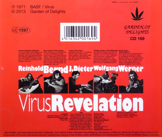 Virus: Revelation [CD]