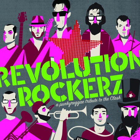 Steadyrockerz All St: Revolution Rockerz - A Punky Reggae Tribute To The Clash [2CD]