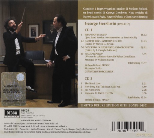 G. Gershwin: Rhapsody In Blue Deluxe [2CD]