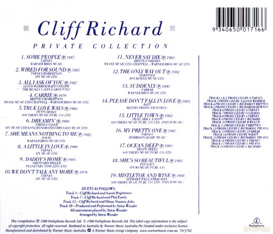 Cliff Richard: Private Collection: 1979 - 1988 [CD]