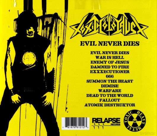 Toxic Holocaust: Evil Never Dies [CD]
