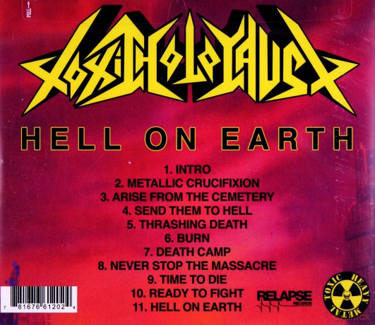 Toxic Holocaust: Hell On Earth [CD]