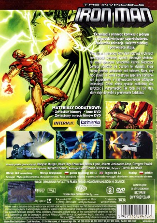 Niezwyciężony Iron Man [DVD]