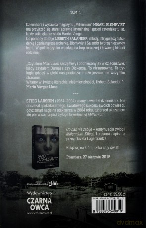 Millennium: Mężczyźni, którzy nienawidzą kobiet - Stieg Larsson [książka]