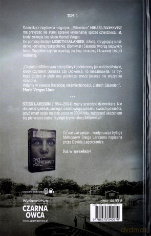 Millennium: Mężczyźni, którzy nienawidzą kobiet (twarda) - Stieg Larsson [książka]