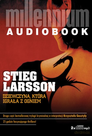Millennium: Dziewczyna, która igrała z ogniem - Stieg Larsson [AUDIOBOOK] [2CD-MP3]