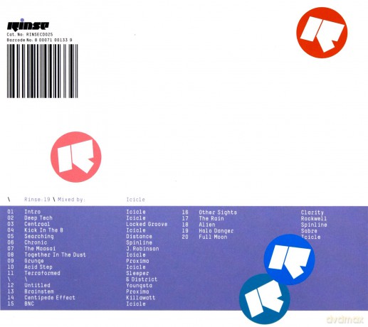 Rinse:19 Mixed By Icicle [CD]