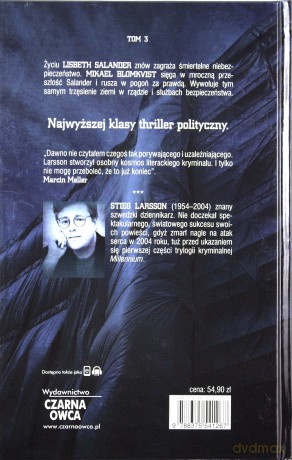 Millennium: Zamek z piasku, który runął (twarda) - Stieg Larsson [książka]