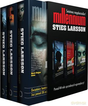 Millennium Trylogia: Mężczyźni, którzy nienawidzą kobiet / Dziewczyna, która igrała z ogniem / Zamek z piasku, który runął - Stieg Larsson [3xKSIĄŻKA]