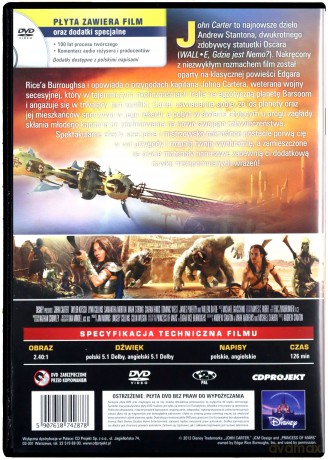 John Carter (Disney) [DVD]