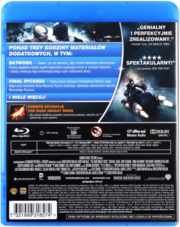 Mroczny Rycerz Powstaje edycja specjalna [2Blu-Ray]