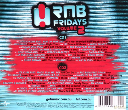 Rnb Fridays Vol.2 [CD]