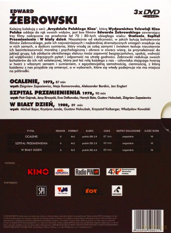 Edward Żebrowski BOX: Ocalenie / Szpital przemienienia / W biały dzień [BOX] [3DVD]