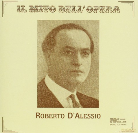 Roberto D' Alessio: Roberto d'alessio - Opera Arias [CD]