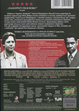 American Gangster edycja specjalna [MetalBox] [2DVD]