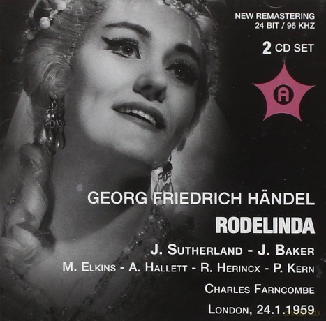 Handel: Rodelinda (Live- London 24/1/1959 [2CD]