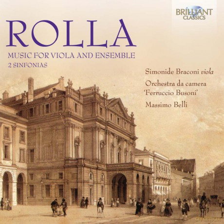 Simonide Braconi: Rolla: Music for Viola and Ensemble [CD]