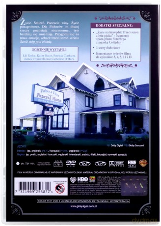 Sześć stóp pod ziemią sezon 3 [5DVD]