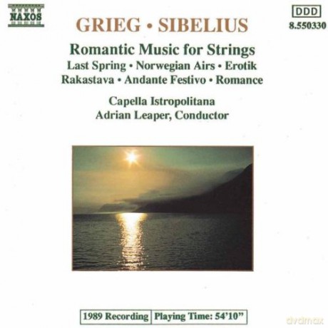 Edvard Grieg: Romantic Music for Strings [CD]