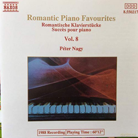 Peter Nagy: Romantic Piano Favourites 8 [CD]