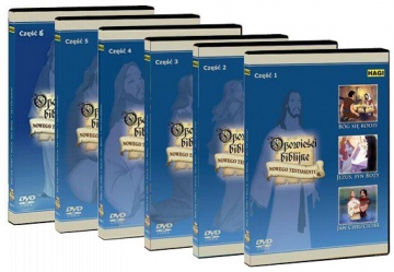 Opowieści Biblijne Nowego Testamentu pakiet (Biblia dla dzieci) [6DVD]