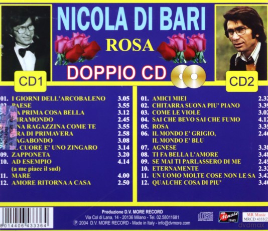 Nicola Di Bari: Rosa: Il Meglio [2CD]