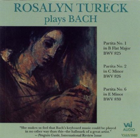 Rosalyn Tureck: Rosalyn Tureck Plays Bach [CD]