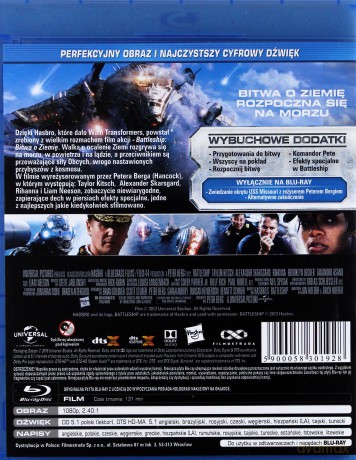 Battleship: Bitwa o Ziemię [Blu-Ray]